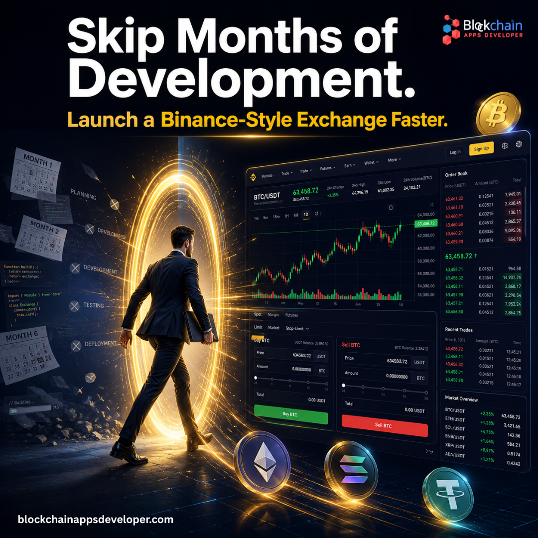 Skip Months of Development. Launch a Binance-Style Exchange Faster.